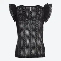 NKD Damen-T-Shirt in Ajour-Strick Angebot