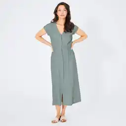 NKD Damen-Kleid aus Viskose-Leinen-Mix Angebot