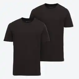 NKD Herren-T-Shirt mit Rundhalsausschnitt, 2er-Pack Angebot