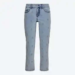NKD Damen-Caprijeans mit Allover-Stickerei Angebot