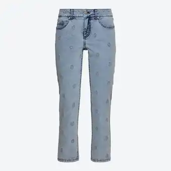 NKD Damen-Caprijeans mit Allover-Stickerei Angebot