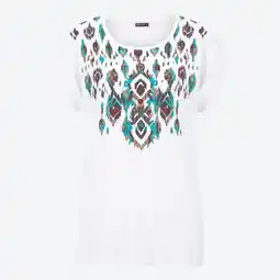 NKD Damen-T-Shirt mit Frontaufdruck Angebot
