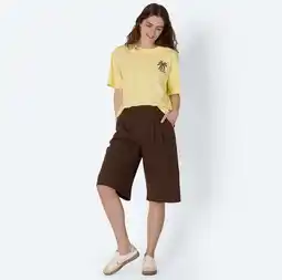 NKD Damen-Bermuda-Shorts mit Bundfalten Angebot