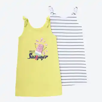 NKD Kinder-Mädchen-Kleid aus Baumwolle, 2er-Pack Angebot