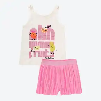 NKD Kinder-Mädchen-Set mit Glitzerdetails, 2-teilig Angebot