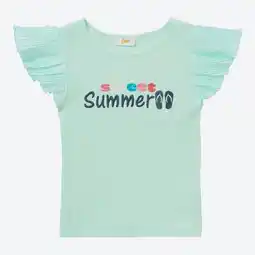 NKD Kinder-Mädchen-T-Shirt mit Flügelärmeln Angebot