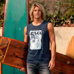 NKD Herren-Muskelshirt mit Frontaufdruck Angebot
