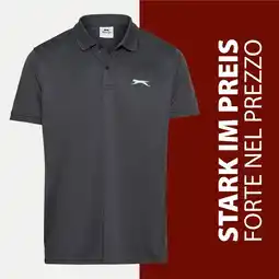NKD Slazenger Herren-Funktions-Poloshirt mit Knopfleiste Angebot