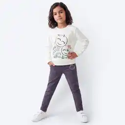 NKD Kinder-Mädchen-Sweatleggings mit Pailletten Angebot