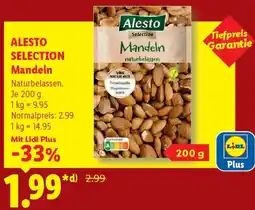 Lidl ALESTO SELECTION Mandeln Angebot
