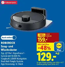 Lidl ROBOROCK Saug- und Wischroboter Angebot