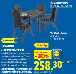 Lidl LIVARNO Alu-Premium-Set Angebot