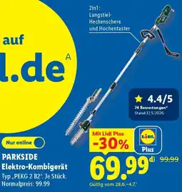 Lidl PARKSIDE Elektro-Kombigerät Angebot