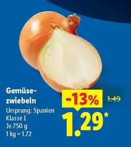 Lidl Gemüsezwiebeln Angebot