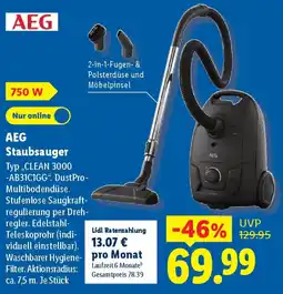 Lidl AEG Staubsauger Angebot
