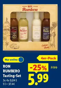 Lidl RON Rumbero Tasting-Set Angebot