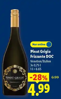Lidl Pinot Grigio Frizzante DOC Angebot