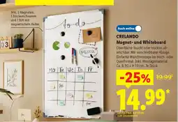 Lidl CRELANDO Magnet- und Whiteboard Angebot