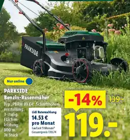 Lidl PARKSIDE Benzin-Rasenmäher Angebot