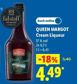 Lidl QUEEN MARGOT Cream Liqueur Angebot