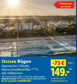 Lidl Ostsee Rügen Angebot