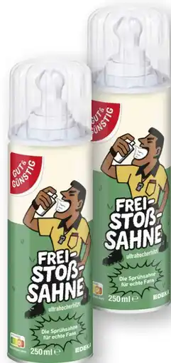 Scheck-in-Center Gut & Günstig Freistoß-Sahne Angebot