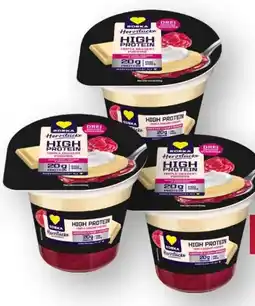 Scheck-in-Center Edeka Herzstücke High Protein Triple Dessert Pudding White Choc & Raspberry Angebot