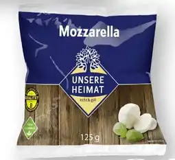Scheck-in-Center Unsere Heimat Echt & Gut Mozzarella Angebot