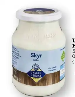 Scheck-in-Center Unsere Heimat Echt & Gut Skyr Angebot