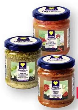Scheck-in-Center Edeka Herzstücke Pesto Angebot