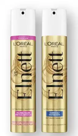 Scheck-in-Center L'Oréal Paris Elnett Haarspray Angebot