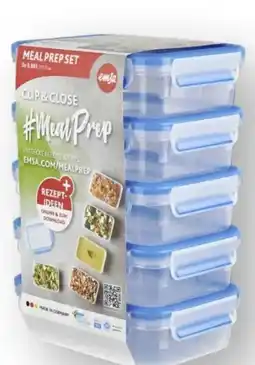 Scheck-in-Center emsa Frischhaltedosen-Set Clip & Close Mealprep Angebot