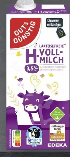 Scheck-in-Center Gut & Günstig laktosefreie fettarme H-Milch Angebot