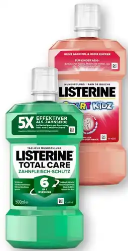 Scheck-in-Center Listerine Premium Mundspülung Angebot