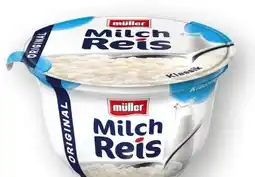 Scheck-in-Center Müller Milch Reis Angebot