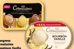 REWE Center Langnese Cremissimo Haselnuss Vanille Schokolade Angebot