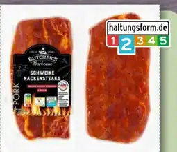 REWE Center Butcher’s Barbecue Schweine-Nackensteaks Angebot