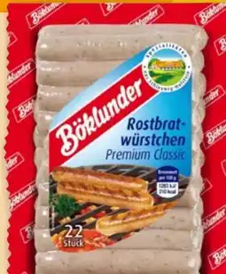 REWE Center Böklunder Rostbratwürstchen Premium Classic Angebot