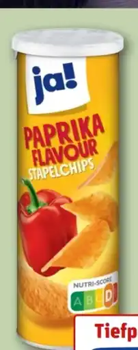 REWE Center ja! Stapelchips Angebot