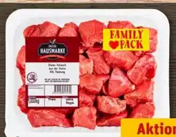 REWE Center Unsere Hausmarke Rinder-Gulasch XXL Angebot