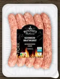 REWE Center Butcher’s Barbecue Schinken-Bratwurst Angebot