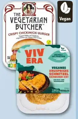 REWE Center The Vegetarian Butcher Crispy Chickimicki Burger Angebot
