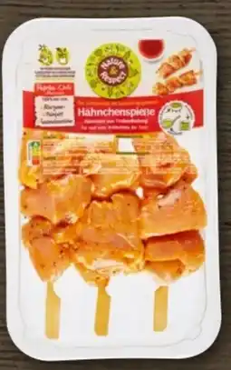 REWE Center Nature & Respect Hähnchen-Spieße Angebot
