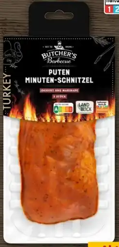 REWE Center Butcher’s Barbecue Puten Minuten Schnitzel Angebot