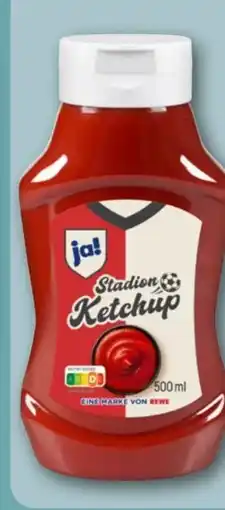 REWE Center ja! Tomatenketchup Angebot