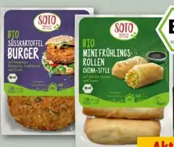 REWE Center Soto Bio-Süßkartoffel-Burger vegan Angebot