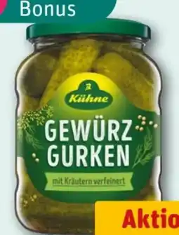 REWE Center Kühne Gewürzgurken Angebot