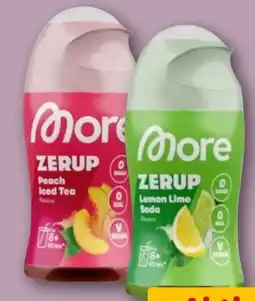 REWE Center More Nutrition Zerup Lemon Iced Tea Angebot