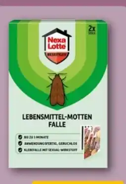 REWE Center Nexa Lotte Lebensmittel-Motten Falle Angebot