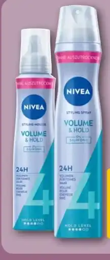 REWE Center Nivea Volumen Kraft & Pflege Schaumfestiger Angebot